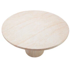 Albana 120cm Round Travertine Effect Dining Table & 4 Comfort Mink Dining Chairs 13 Albana 120cm Round Travertine Effect Dining Table & 4 Comfort Mink Dining Chairs -Housing Units Shop 777f167e9a221478bca0ff8003f12d25