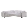 Lyra Cream Fabric 2 Power Recliner Corner Sofa -Housing Units Shop 77c60a2821444b04a62587da93f9696f