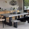 Ingrid Concrete-Effect 220cm Dining Table -Housing Units Shop 7829e401bef036a01199891648700afa