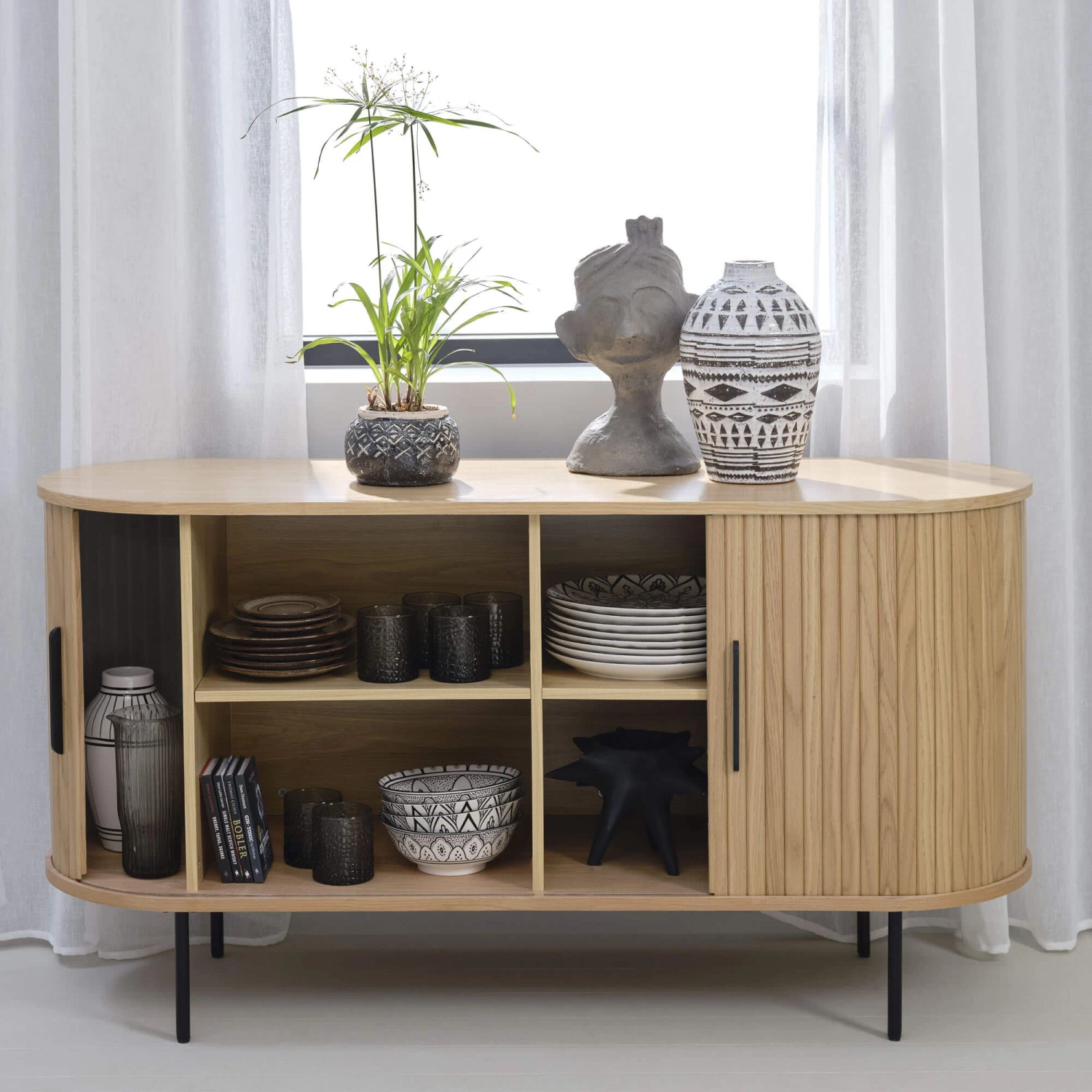 Annika Sideboard In Natural 4 Annika Sideboard In Natural - Image 2