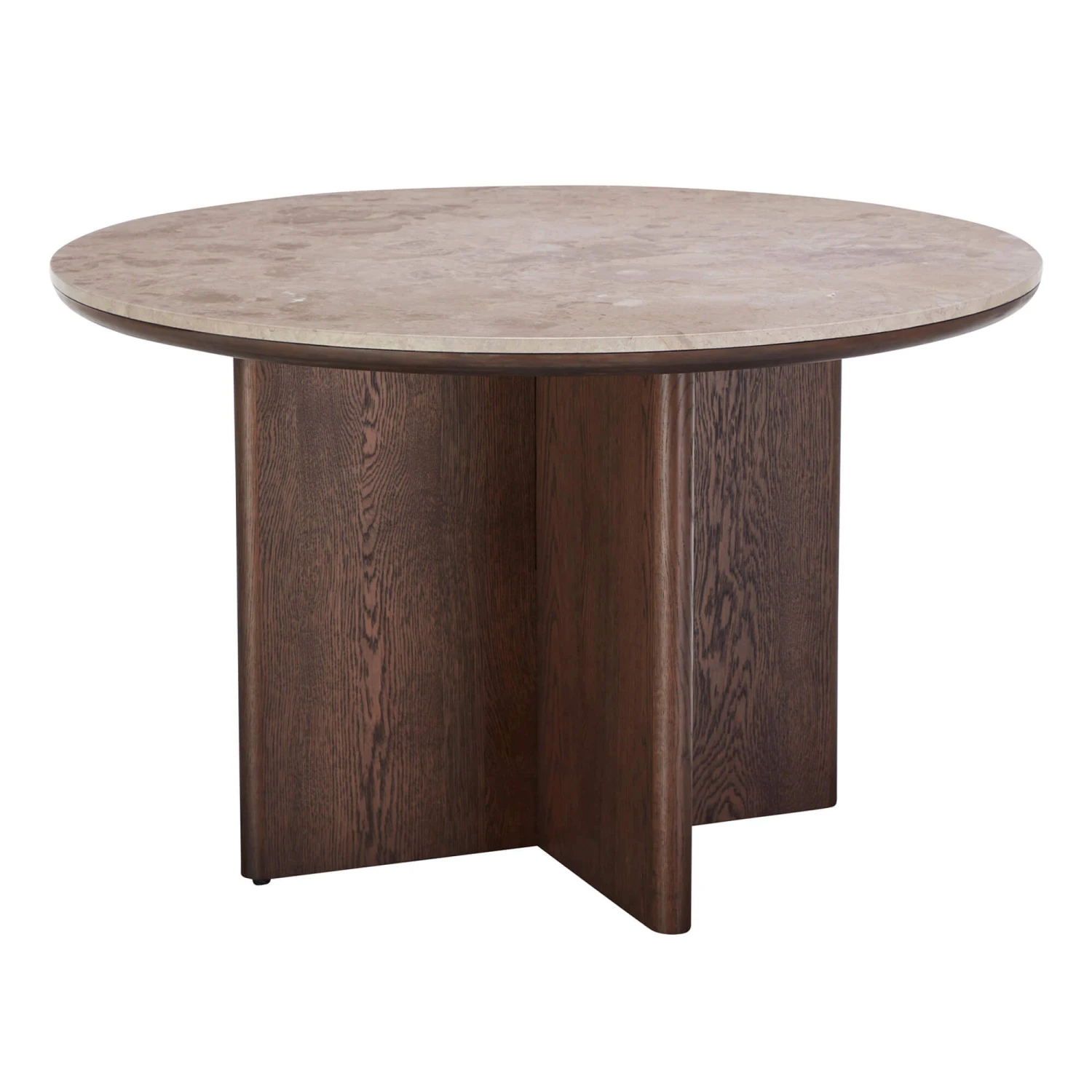 Rosetta 120cm Bursa Wood Dining Table With 4 Sandy Desert Dining Chairs 4 Rosetta 120cm Bursa Wood Dining Table With 4 Sandy Desert Dining Chairs - Image 2