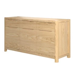 Stockholm Light Oak 3 Door 3 Drawer Sideboard -Housing Units Shop 7a031a4542fe88e34b35528be8e45905