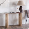 Rochelle Mango Wood & Marble Console Table