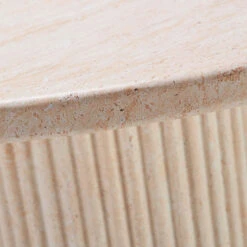 Albana 120cm Round Travertine Effect Dining Table -Housing Units Shop 7a41e92fc9d40d872211846a4b0b61e7