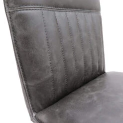Clarence Grey Faux Leather Counter Bar Chair 14 Clarence Grey Faux Leather Counter Bar Chair -Housing Units Shop 7b851b1cb21c99ffca1f4abc9d530e3f