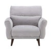 Corniche Grey Fabric Armchair -Housing Units Shop 7bafcaf090ba8a79cc249b3b6fffdb03