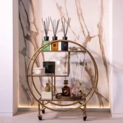 Gold 3 Tier Trolley