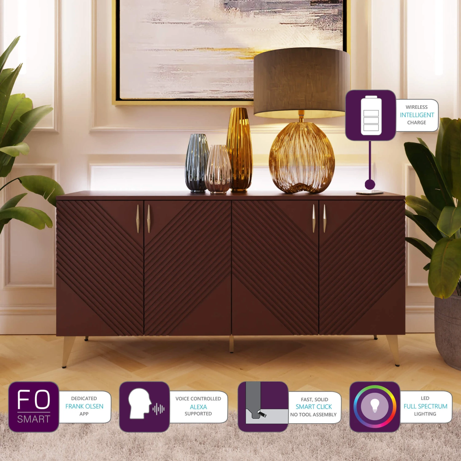 Frank Olsen Ava Mulberry Sideboard 8 Frank Olsen Ava Mulberry Sideboard - Image 6