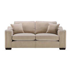 David Gundry Como Mythica Vanilla Fabric Medium Sofa