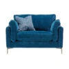 Michelle Blue Fabric Snuggler Sofa -Housing Units Shop 80e0cfaa6ff10f3ffe4769bfdec66434