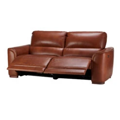 Bridgetta Leather 3 Seater Power Recliner Sofa -Housing Units Shop 817295f006fb38123e3f5efab91755c0
