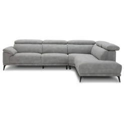 Casper Grey Fabric Corner Sofa (Right) -Housing Units Shop 838d9845a9547c41988802898959d00f