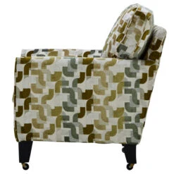 Roxy Forest Velvet Patterned Accent Chair -Housing Units Shop 8598ceba42489753990afbf0f565ee05 1