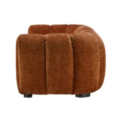 Durante Burnt Orange Boucle Fabric Sofa -Housing Units Shop 86c3a502f066409d58f00d94b5418925