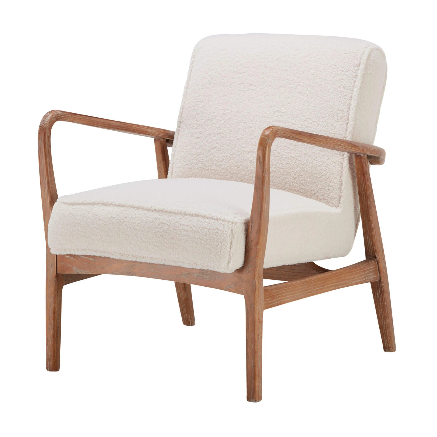 Hansen Natural Wooden Accent Armchair 4 Hansen Natural Wooden Accent Armchair - Image 2