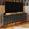 Frank Olsen Elevate Grey LED And Intelligent Eye Corner TV Unit -Housing Units Shop 8a47acc5fceda6ca90330f3d79fec3cd