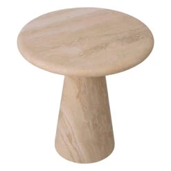 Eichholtz Adriana Small Travertine Side Table -Housing Units Shop 8b86be05ad69dec9667db2202b132363