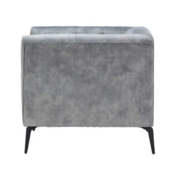 Clarence Steel Grey Fabric Armchair -Housing Units Shop 8c9477f63d8782feb91b8230056b99bf