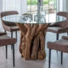 Java Teak 130cm Round Dining Table -Housing Units Shop 8ce8836fd03baee554583f0a13b8f33e 1