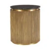 Ivette Round Gold & Black Marble End Table -Housing Units Shop 8cefd0a41226ec8a993a57b445e9cf4d 1