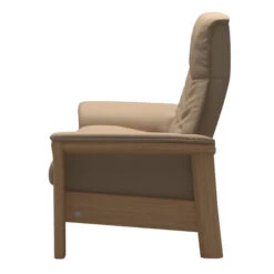 Stressless Buckingham 2 Seater Recliner Sofa In Paloma Beige & Oak – Quickship -Housing Units Shop 8d5e56c40b0c1d44c5c70586228430a0 1