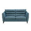 Carrera Teal Blue Fabric 2 Seater Sofa -Housing Units Shop 8efc7ea0ad987613a2e6adc94822c596
