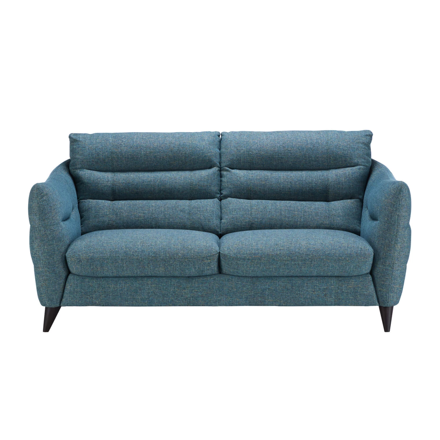 Carrera Teal Blue Fabric 2 Seater Sofa 3 Carrera Teal Blue Fabric 2 Seater Sofa