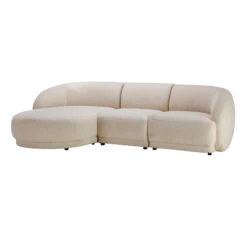 Aarhus Off White Textured Fabric 3 Seater Left Hand Chaise Sofa -Housing Units Shop 8f6e1fb178b343f9ef1adc7c26e8842e