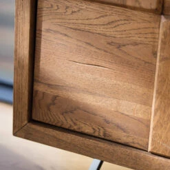 Harrington Solid Oak 2 Door Sideboard -Housing Units Shop 907bb55e5ff9c88f740c244513710e8b