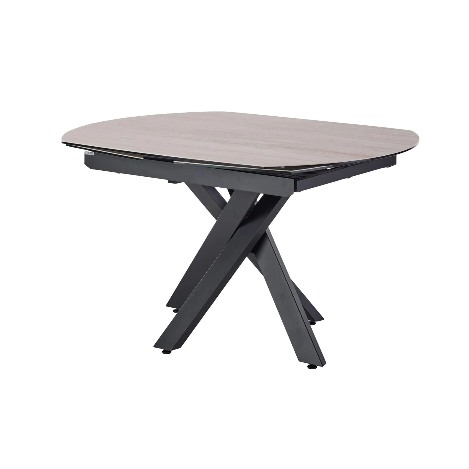 Alberto Travertine Effect 190cm Extending Dining Table 6 Alberto Travertine Effect 190cm Extending Dining Table - Image 4