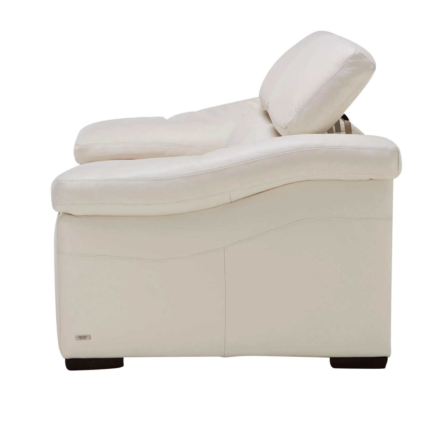 Natuzzi Gioia Dream White Leather Loveseat 6 Natuzzi Gioia Dream White Leather Loveseat - Image 4