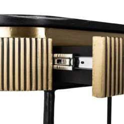 Ivette 2 Drawer Gold Console Table Gold -Housing Units Shop 92cc04ededbdb6ea4732c9721c0b1e52