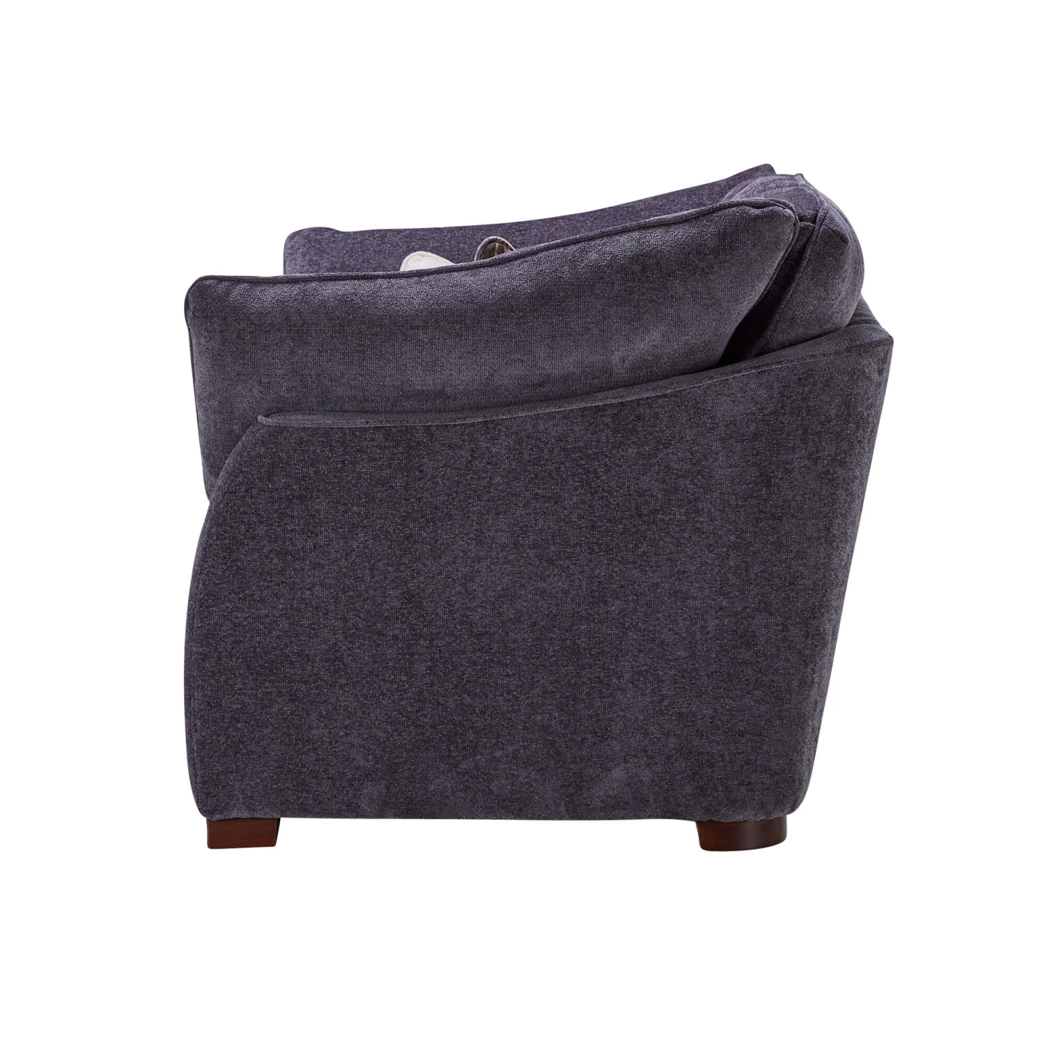 Imogen Ink Blue Fabric 2 Seater Sofa 5 Imogen Ink Blue Fabric 2 Seater Sofa - Image 3