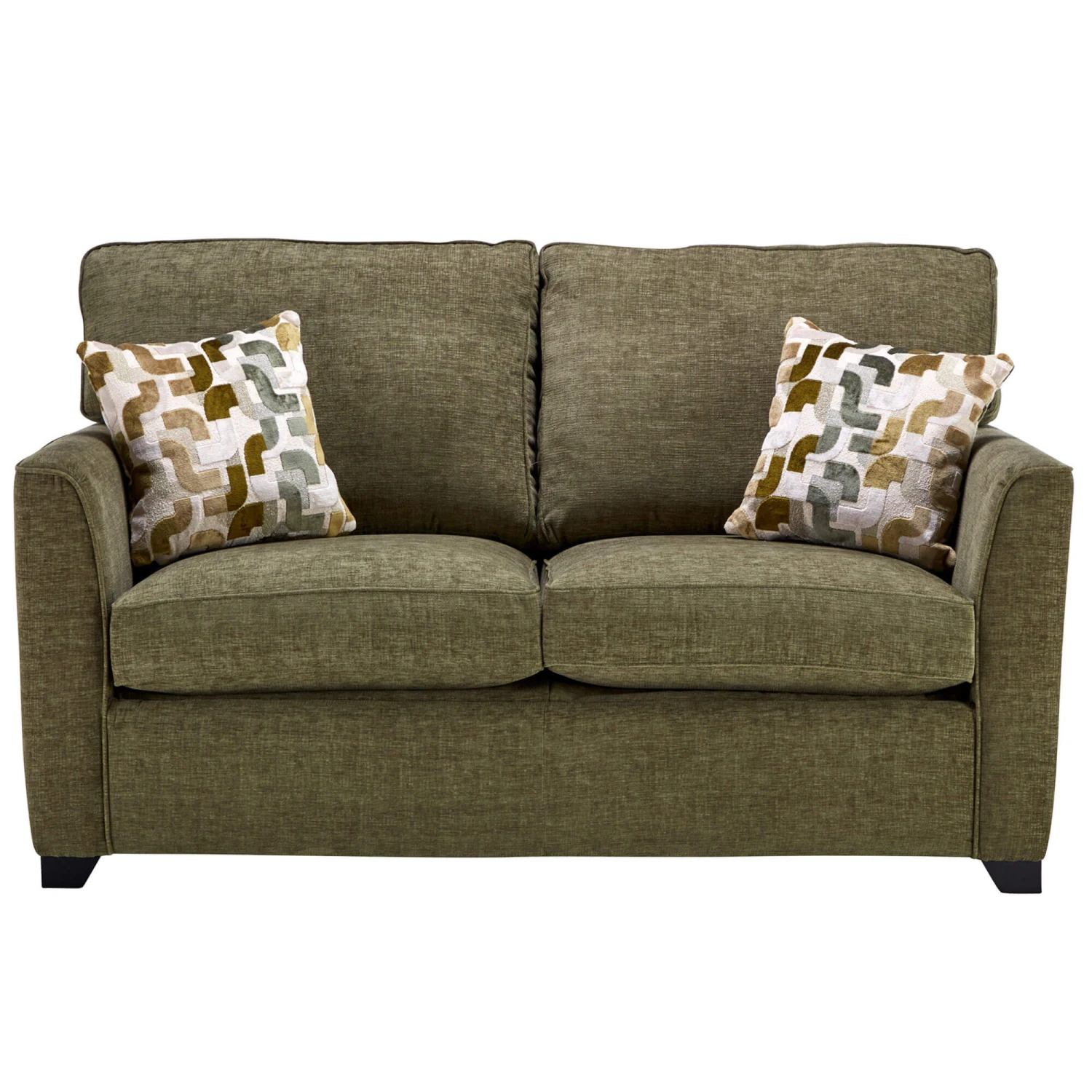 Roxy 2 Seater Green Fabric Sofa Bed 4 Roxy 2 Seater Green Fabric Sofa Bed - Image 2