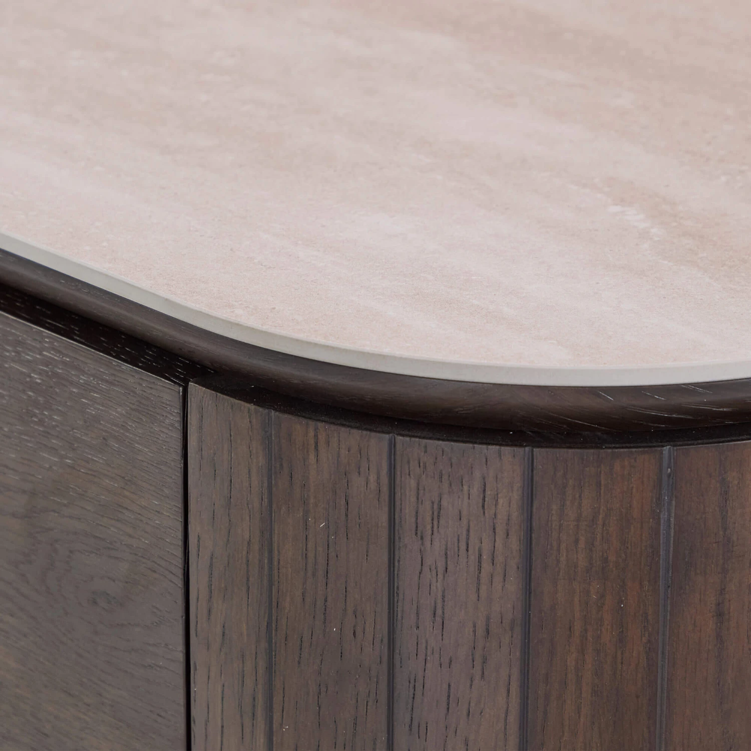 Belfort 180cm Brown Faux Travertine Sideboard 9 Belfort 180cm Brown Faux Travertine Sideboard - Image 7