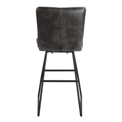 Clarence Grey Faux Leather Counter Bar Chair 13 Clarence Grey Faux Leather Counter Bar Chair -Housing Units Shop 95bf63d05e4396958d8bf0426636cf92