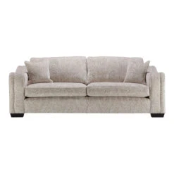 David Gundry Como Metropolitan Cream Fabric Large Sofa