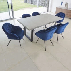 Levante Concrete-Effect 180cm Extending Dining Table 13 Levante Concrete-Effect 180cm Extending Dining Table -Housing Units Shop 963b0cc6c490aa9ef32463fe78baae39