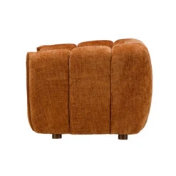 Claudia Rust Orange Fabric Armchair -Housing Units Shop 968ecff70ec093e002a263db1d28913c