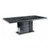 Monza Koto Grey High Gloss Extending 160cm Dining Table -Housing Units Shop 96c0bd61d5b5d2d79f05da4825f49dff