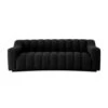 Eichholtz Kelly Small Sofa In Black Boucle Fabric -Housing Units Shop 977074a15531358e1281eb1c139455f1
