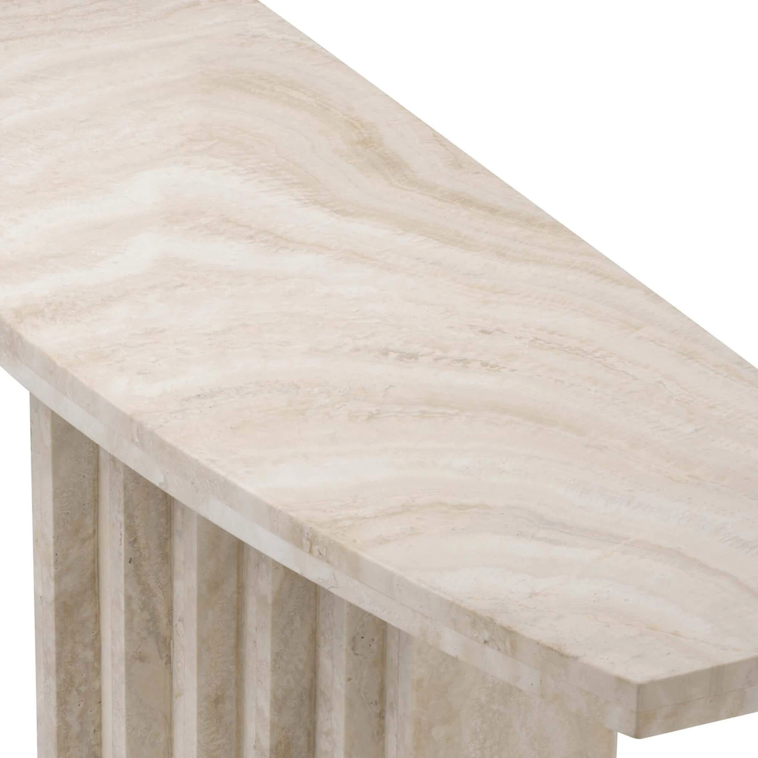 Eichholtz Atzaro Travertine Console Table 7 Eichholtz Atzaro Travertine Console Table - Image 5
