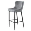 Toby Grey Velvet Counter Bar Stool 1 Toby Grey Velvet Counter Bar Stool -Housing Units Shop 98ce7f985623b0feaf9b8c7cf313888c