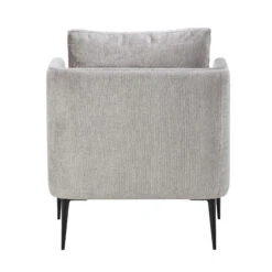 Bergamo Castello Steel Grey Fabric Accent Chair -Housing Units Shop 9942ab201026b09b86b73dd76a4fb712