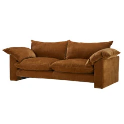 Sabrina Dusk Cinnamon Fabric Large Sofa -Housing Units Shop 99a4b543b6c13412a86069e4704d909f