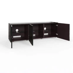 Frank Olsen Intelligent 150cm Black Gloss TV Unit -Housing Units Shop 9a0d34b1a5c54874b1dff3414c852bd7