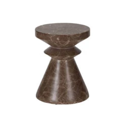 Glass House Chord Brown Lamp Table