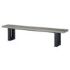 Ingrid Concrete-Effect 200cm Dining Bench -Housing Units Shop 9c93146e25f592d9985d6a7c702c256e