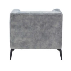 Clarence Steel Grey Fabric Armchair -Housing Units Shop 9edf7c1454c013c60adb5cd616c1037e