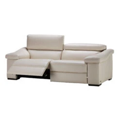 Natuzzi Gioia Dream White Leather 2 Seater Electric Recliner Sofa -Housing Units Shop 9f016c9741b922181f190c7e9bb6aee4